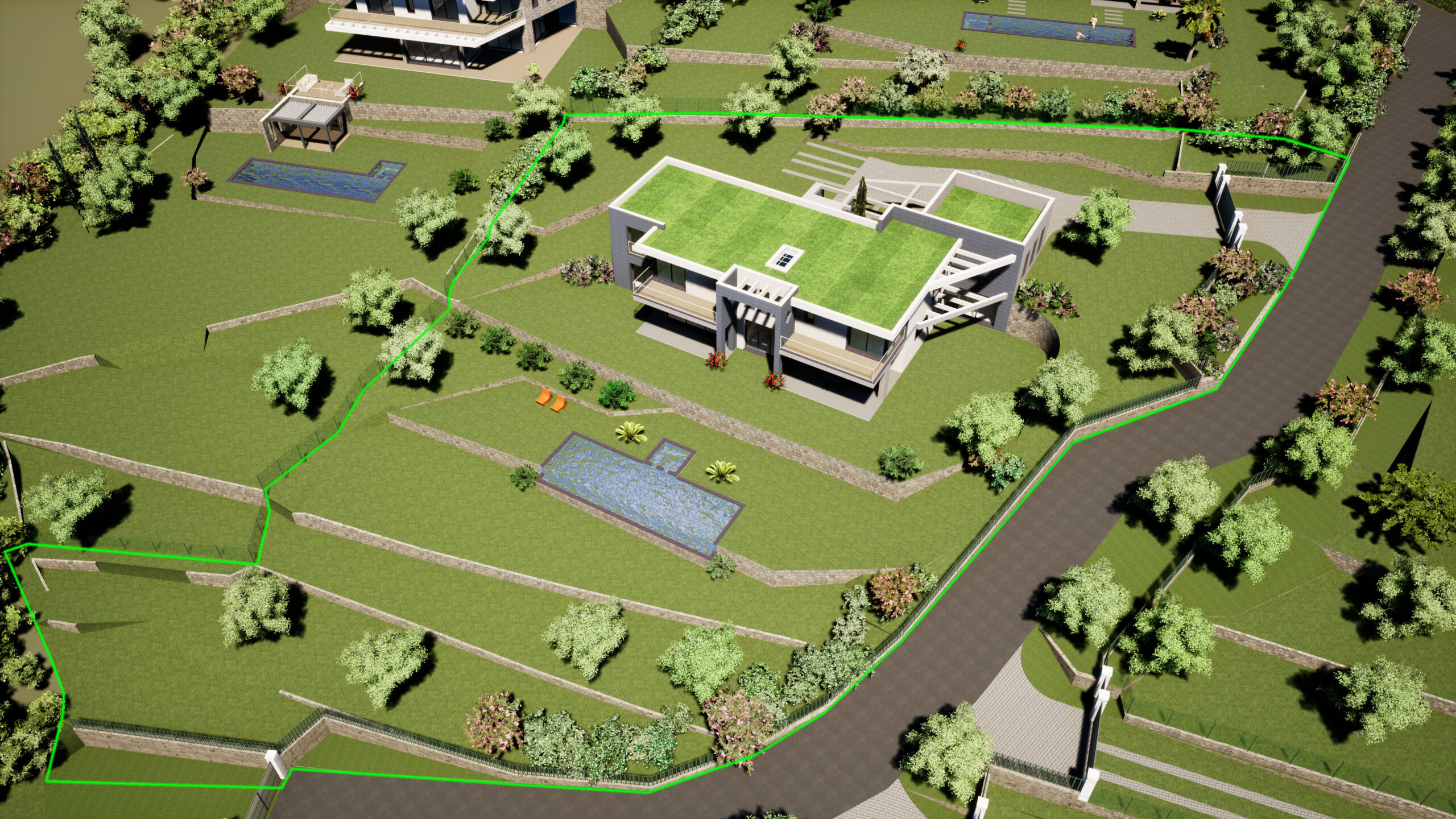 Villa 5 terrain 4
